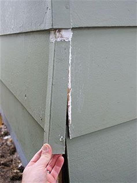 replacing metal corner caps on house with wood siding|metal corners for lap siding.